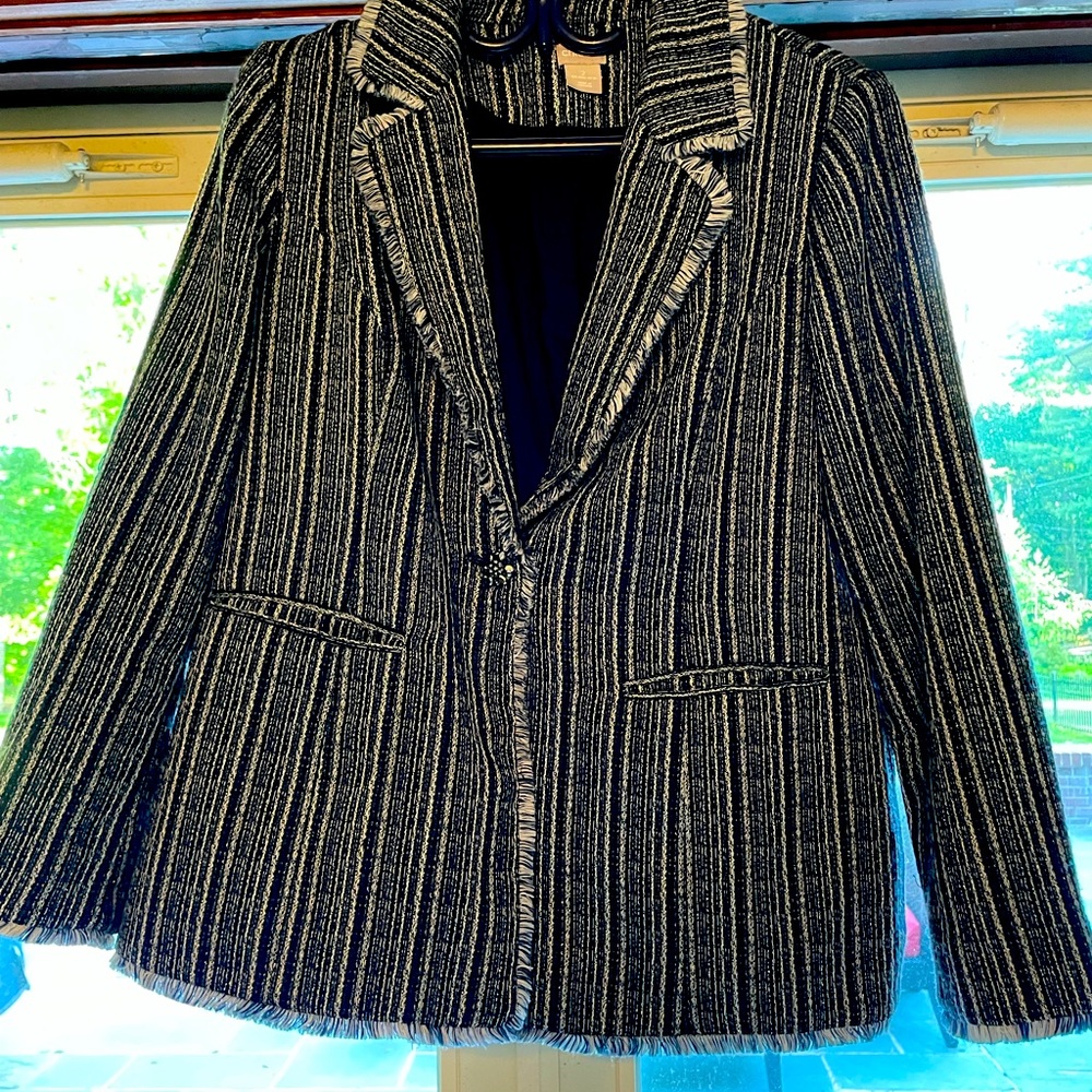 Chicos fringe jacket